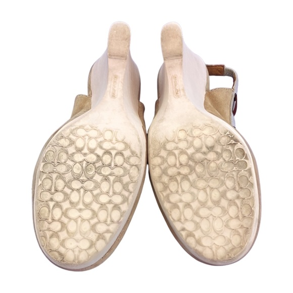 Coach Athena Wedge Size 5.5 - Picture 7 of 10